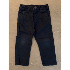 Polarn O. Pyret Navy Cotton Pants 86 (1-1.5Y) GUC